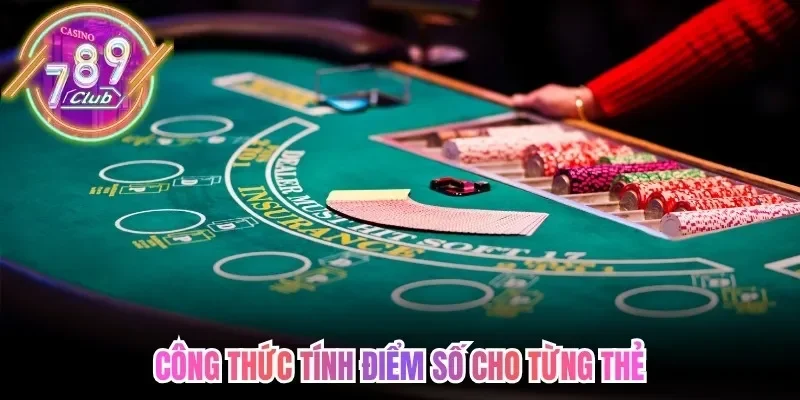 Cách Chơi Blackjack 789Club - Quy Tắc Hàng Đầu Cần Hiểu 3 789club Công thức tính điểm số cho từng thẻ